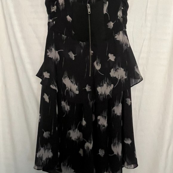 Akualani Strapless Black/Gray ‘Party’ Dress Size M* - Picture 5 of 8